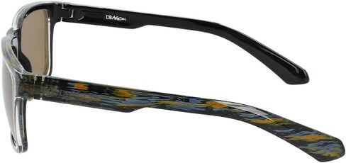 Dragon Men's DR Reed Rectangular Sunglasses, ROB Machado Resin/LL Brown, 57-17-140 in Kuwait