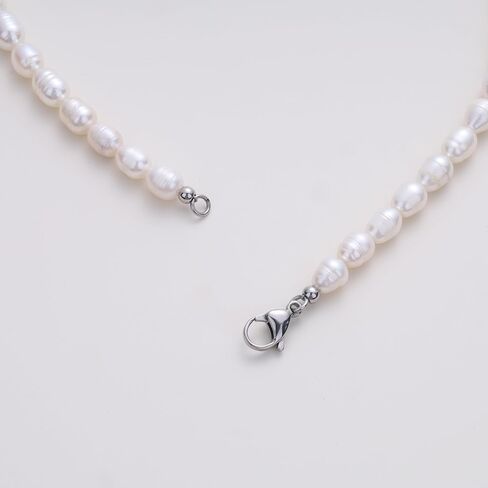 COAI Women's Men's Freshwater Pearl Beaded Strand Necklace in Kuwait