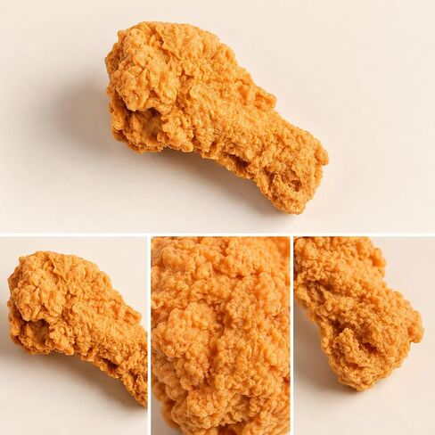5 Pcs Simulated Chicken Legs Fake Food Model Simulated Model Lifelike Fake Fried Chicken Kitchen Home Party Decoration Display Photography Props in Kuwait