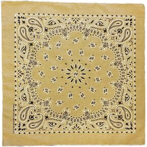 Premium Made in USA Unisex Paisley 100% Cotton Cowboy Bandana Head Wrap in Kuwait
