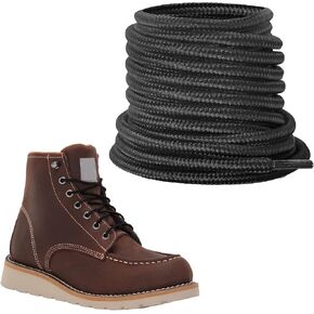 Round Boots Laces for Carhartt Steel-Toe, Mens/Women Heavy Duty Replacement Shoelaces in Kuwait