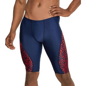 Speedo Men's Xtra Life Lycra Cyber Swirl Brief Swimsuit in Kuwait