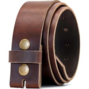 Ashford Ridge 40mm Full Grain Hide Leather Snap On Belt in Kuwait