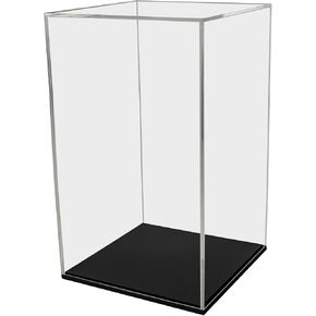 12" x 12" x 16" Clear Acrylic Display Box with One Open Side No Lid Versatile Tall Plexiglass Retail Product Riser Storage Bin or Wedding Floral Centerpiece Pedestal by Marketing Holders in Kuwait