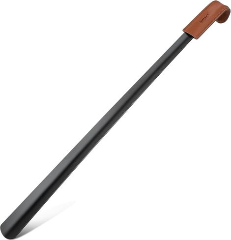 ZOMAKE Extra Long Shoe Horn, 72cm Metal Shoehorn - Long Handled Shoe Helper Stick for Boots Men Women Seniors Kids in Kuwait