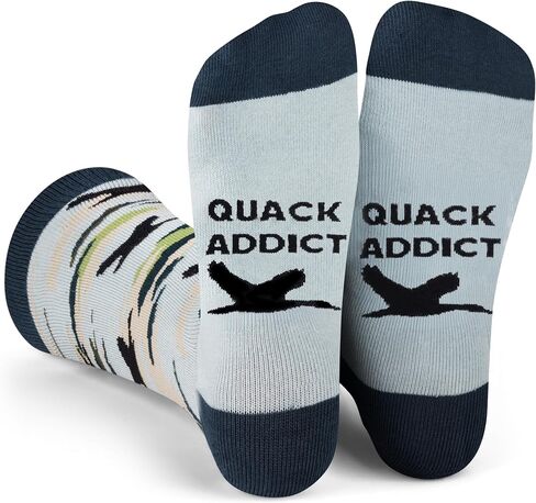 Lavley Born To Fish, Forced To Work Socks for Men - Funny Gift for Fishermen and Outdoorsmen in Kuwait