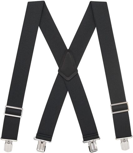 Suspender Store حمالات منخفضة التمدد مقاس 2 بوصة - مشبك دبوس - 5 ألوان و4 مقاسات تشمل الحجم الكبير والطويل in Kuwait