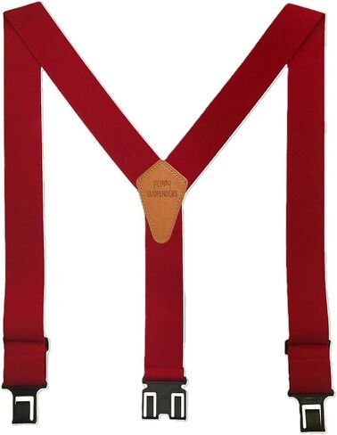 Perry Hook-On Belt Suspenders Regular - The Original - 2"W x 48"L in Kuwait