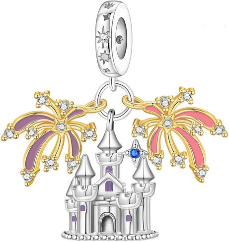Roman Colosseum Charm 925 Sterling Silver Rainbow Castle Charm Building Charm Love Charm Anniversary Charm for Pandora Charm Bracelet in Kuwait