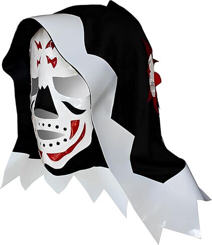 DOS Caras Adult Lucha Libre Wrestling Mask (pro-fit) Costume Wear - Red/White/Green in Kuwait