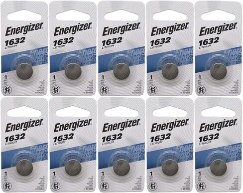 Energizer CR1632 3 Volt Lithium Coin Battery 10 Pack (2 packs of 5) in Kuwait