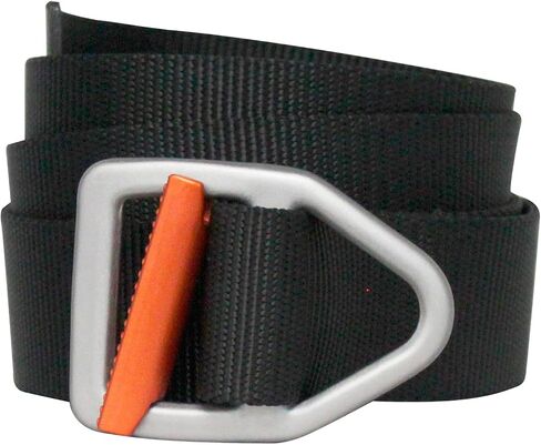 Bison Designs Two Tone Light Duty 38mm Belt, Black/Orange, Large/42 in Kuwait