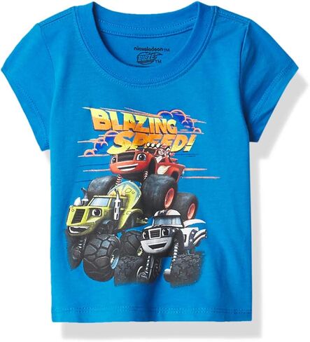 Nickelodeon boys Catch Me If You Can! Short Sleeve Tee T Shirt, Royal Blue, 3T US in Kuwait
