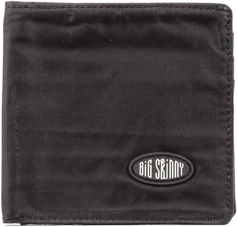 Big Skinny Men's World Bi-Fold Slim Wallet with Zippered Pocket, Holds Up to 35 Cards in Kuwait