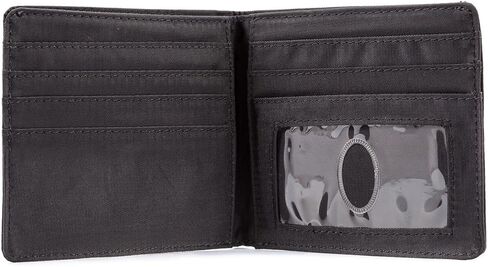 Big Skinny Men's World Bi-Fold Slim Wallet with Zippered Pocket, Holds Up to 35 Cards in Kuwait