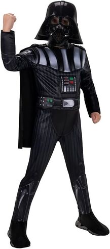 STAR WARS Boys Deluxe Darth Vader Costume, Kids Halloween Costume, Child - Officially Licensed in Kuwait