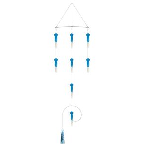 BLUEWING 18"/36" Fishing Soft Squid Spreader Bar Offshore Fishing Spreader Bar with 6in/9in Soft Squid and Big Game Trolling Lure for Wahoo Tuna Marlin Mahi Mahi, Includes Mesh Bag in Kuwait