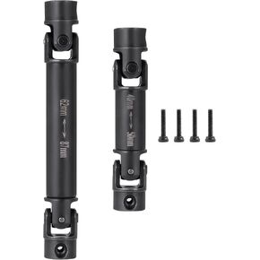 RCHUBAM Steel Center Drive Shaft 2Pcs CVD Driveshaft for 1/18 RC Crawler TRX4-M K10 Upgrades Parts Accessories in Kuwait