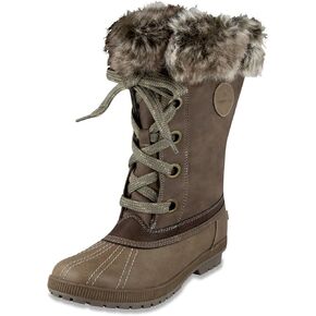 LONDON FOG Womens Melton Cold Weather Snow Boot in Kuwait