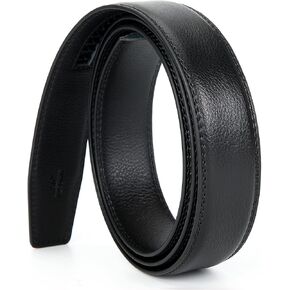 Men's Ratchet Belt Strap Only 35mm 1 3/8",Fit 40mm buckle,replacement Belt without Buckle in Kuwait
