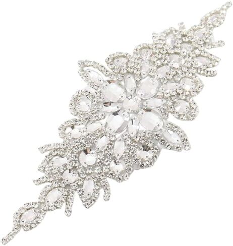 Rhinestone Belt Bridal Crystal Pearl Wedding Sash Bead Trim Women Gowns Sash in Kuwait