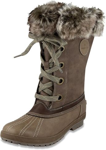 LONDON FOG Womens Melton Cold Weather Snow Boot in Kuwait