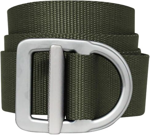 Bison Designs Delta Belt - by - Light Duty 38mm - USA Made - l, Dark Olive, up to 42" in Kuwait