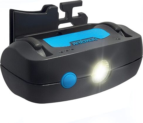 مصباح صدر noxgear Tracer - 500 لومن، قابل لإعادة الشحن (USB-C)، ضوء LED مقاوم للطقس للجري والمشي والمشي لمسافات طويلة - شعاع فيضان ساطع - مريح - أوضاع مزدوجة in Kuwait