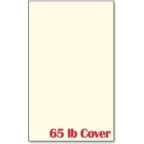 250 Sheets Cream Colored Legal Size Cardstock (8.5 X 14 Inches) - 65lb Cover in Kuwait