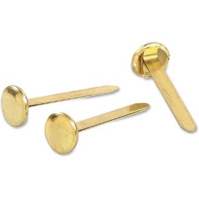 ACCO Solid Brass Fasteners, 1 1/2-Inch Capacity, 100 Count (A7071506) in Kuwait