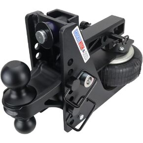 Shocker HD Max Air Hitch & Combo Ball, Fits 2" Hitch Chrome Combo 2" & 2-5/16" Balls in Kuwait