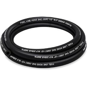 Fuel Line 5/16 Inch ID, Fuel Hose 10FT, J30R7 Fuel Line Hose NBR with 10 Clamps. in Kuwait