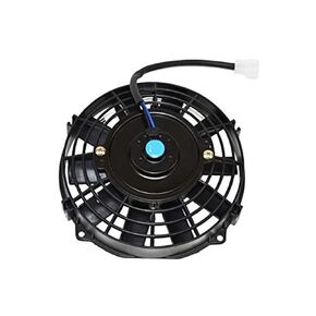 A-Team Performance - Universal Type 120021 8 Inches High Performance - 1700 CFM 12 Volts Electric Radiator Cooling Fan with 10-Piece Reversible Flat 9" x 9" x 2-1/2" Blades in Kuwait