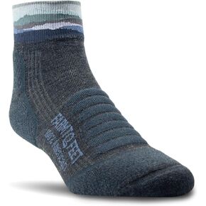 Farm to Feet Max Patch Light Cushion Technical 1/4 Crew Merino Wool Socks in Kuwait