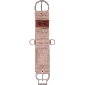Weaver Equine ‎Roper Horse Cinch, Mohair Blend 27 Strand Saddle Cinch Girth with Smart Cinch Buckle, Western Horse Riding Supplies, ‎Natural in Kuwait