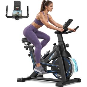 Recumbent Exercise Bike for Adults Seniors - Indoor Magnetic Cycling Fitness Equipment for Home Workout Black in Kuwait