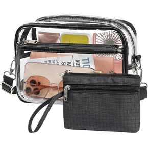 PACKISM Clear Purses for Women Stadium Clear Bag Stadium Approved Crossbody Concerts Bag for Game Day, Events, Sports in Kuwait