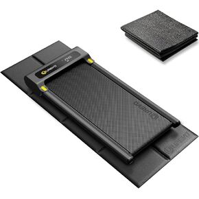 UREVO Foldable Treadmill Mat, Exercise Bike Mats for Home Gym Workout, Waterproof Non-Slip Exercise Equipment Mat Floor Protector for Indoor Cycles, Rowing Machine, Elliptical in Kuwait