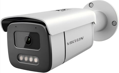 متوافق مع كاميرا Hikvision 4MP Varifocal IP PoE، كاميرا أمان زووم بصري، عدسة 2.8-12 مم، كشف الإنسان/المركبة، رؤية ليلية ملونة EXIR 164ft، H.265+، 120dB WDR، MicroSD(512G) in Kuwait