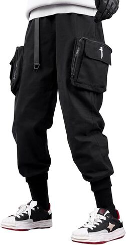 بنطال Niepce Inc Streetwear Techwear Urban Cargo للرجال in Kuwait