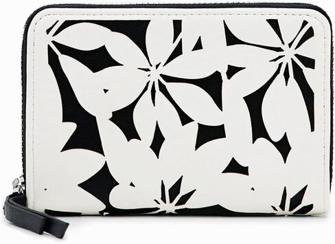 Desigual Women's Accessories PU Small Wallets, White in Kuwait