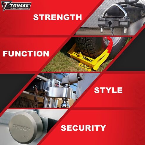 TRIMAX - وصلة مقطورة من الألومنيوم قابلة للتعديل من Razor Ultra RP - تناسب جهاز استقبال 2.0 بوصة، كرة مزدوجة (2 بوصة × 2-5/16)، قطرة 6 بوصة، 12,500 GTW - TRZ6ULTRP in Kuwait
