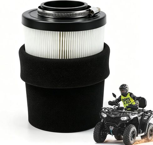 فلتر هواء أسود CFMoto مناسب لـ CFMoto CForce 400 500 600 800 XC، ZForce UForce 500 800 ATV UTV Go Kart Parts Cf Moto OEM 0800-112000-20010 in Kuwait