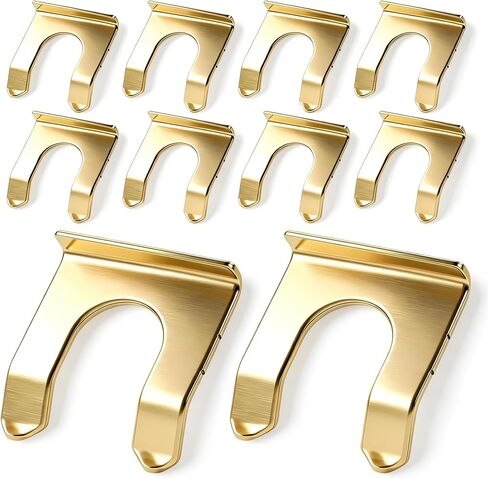 10PCS Brake Line Clips, U Shape Metal Brake Line Clips Brake Line Retainer Brake Hose Bracket Replacement Hose Retaining Clip Brake Hose Lock for Cars Trucks Motorcycles in Kuwait
