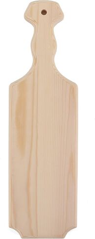 Official Greek Paddle - Sorority Paddle/Fraternity Paddle - 15" Solid Pine Wooden Paddle - Frat Paddle - Sanded & Ready to Paint - Great for Greek Letters (15", 1 Paddle) in Kuwait