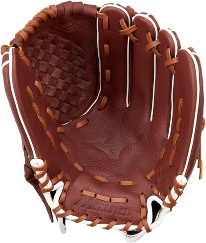 سلسلة قفازات Mizuno Prospect Select Fastpitch Softball | جلد محبب بالكامل | أنماط محددة للإناث | بطانة النخيل باتر سوفت in Kuwait