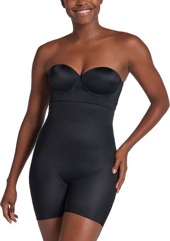 Leonisa Strapless Sculpting Tummy Control Body Shaper - Shapewear Bodysuit with Short Bottom in Kuwait