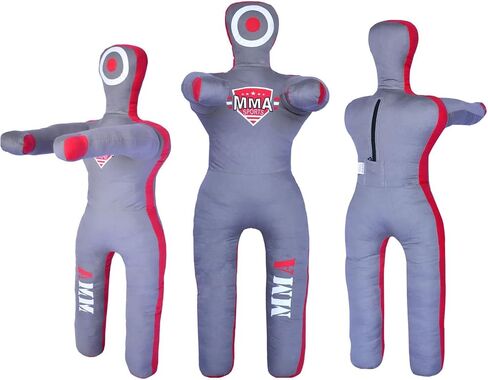 دمية تدريب مصارعة الشباب JIU Jitsu Grappling Dummy من أجل BJJ الكاراتيه والملاكمة ورمي الركل - 4 أقدام - غير مملوءة، 48 بوصة in Kuwait