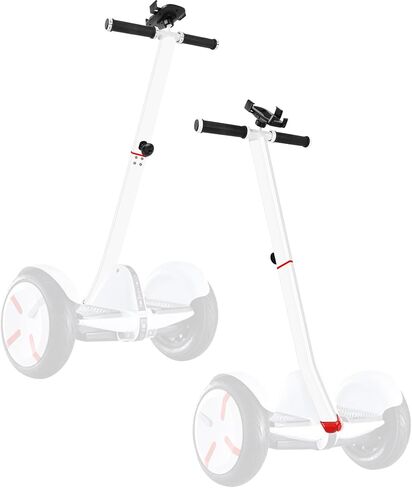 مقبض سكوتر ToLanbbt، مقود قابل للتعديل لـ Segway Ninebot Mini PRO مع حامل للهاتف، تحكم في ضغط الركبة (أسود) in Kuwait