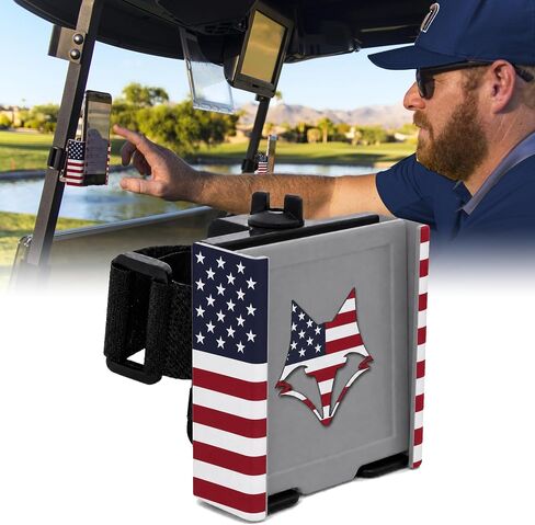 DESERT FOX GOLF - Phone Caddy - Patriotic Flag in Kuwait